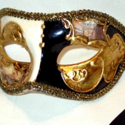 Venetian Phantom Mask Italian Made - Venetian Fantasy Masks