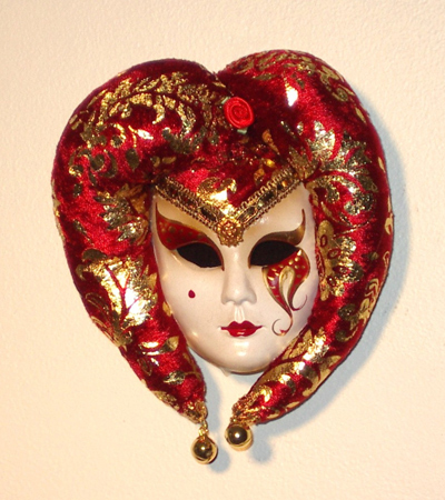 Michaela Red Mini Gift Mask - Mask Shop Australia