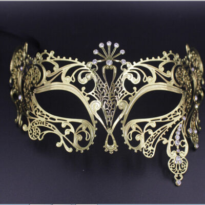 Gold Lace Masquerade Mask - Mask Shop Australia