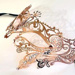 exotic-rose-gold-masquerade-mask