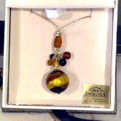 Belmondo Amber Murano Necklace